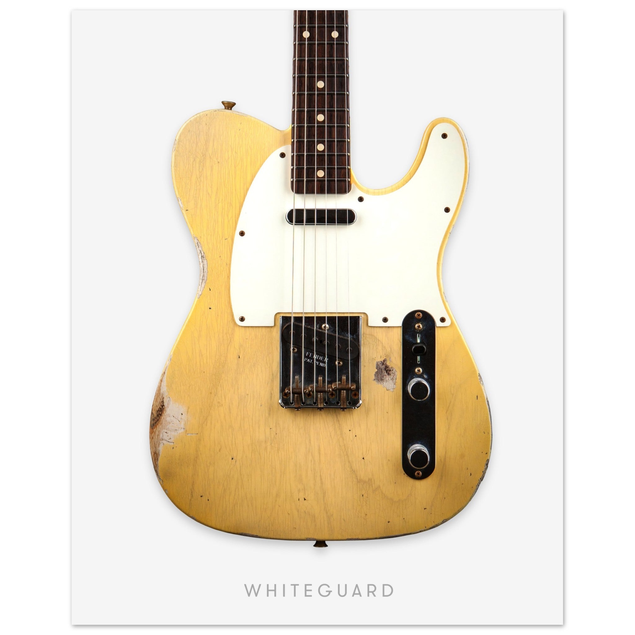 1954 Fender Telecaster – White Guard – AxeFlash