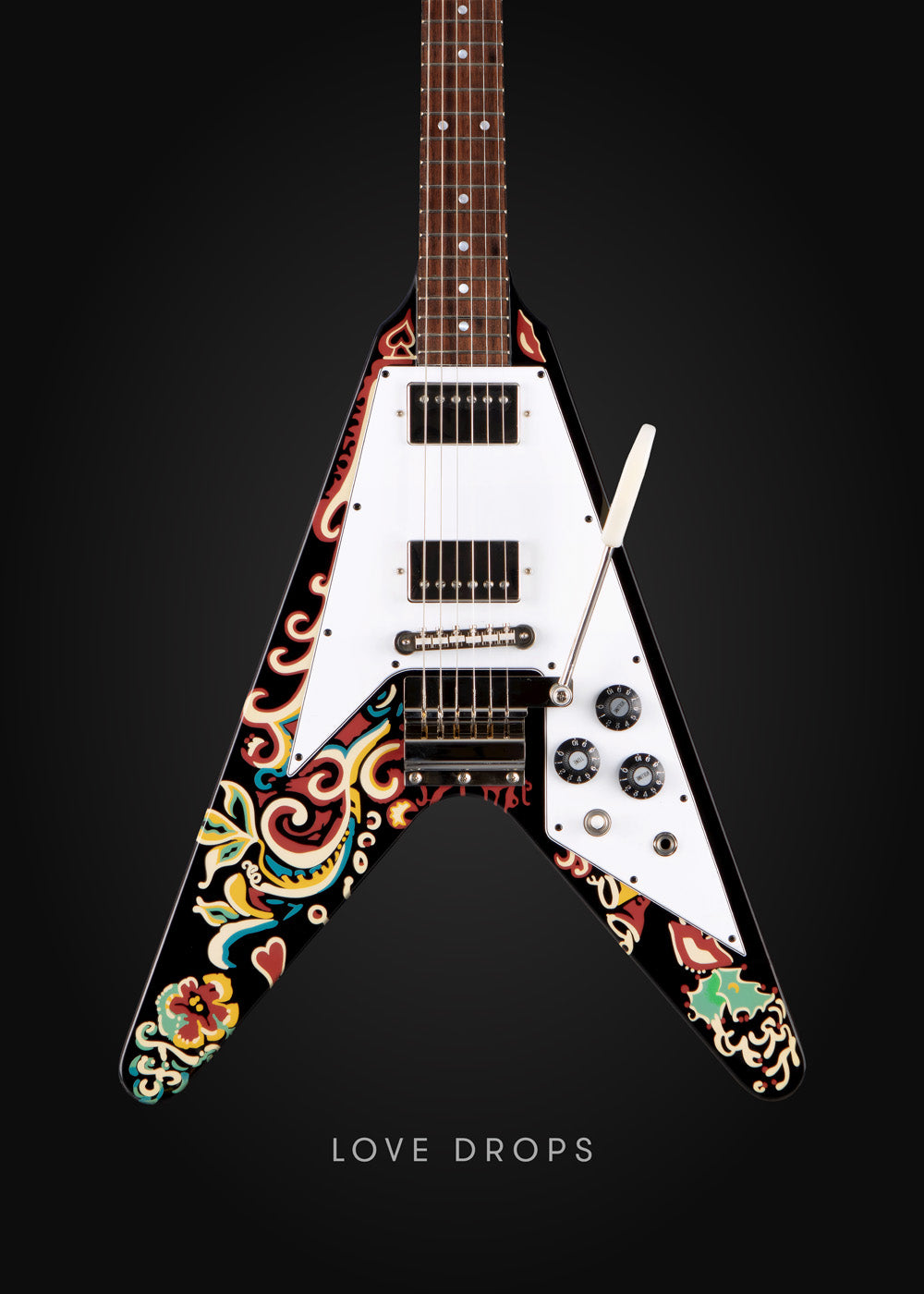 Love Drops Hendrix Flying V